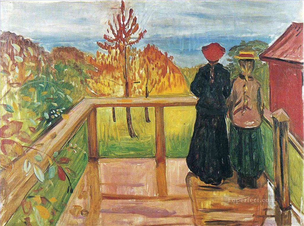 lluvia 1902 Edvard Munch Expresionismo Pintura al óleo